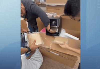 Polícia apreende mais de 150 kg de maconha escondida em air fryers