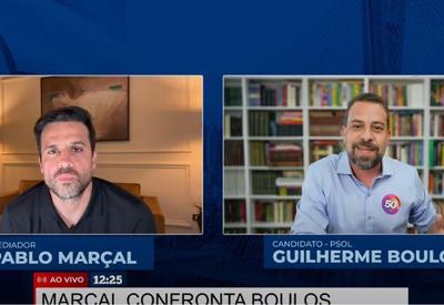 Boulos participa de "entrevista de emprego" com Marçal para conquistar eleitores; Nunes recusou convite