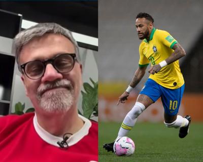 Neymar "não tinha a menor condição" de ser convocado, diz Mauro Beting