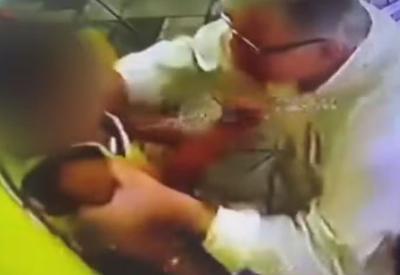 VÍDEO: diretor de escola é filmado agredindo menino de 4 anos em Duque de Caxias (RJ)