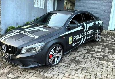 Carro de luxo apreendido com traficantes será usado pela Polícia Civil em Igrejinha (RS) 