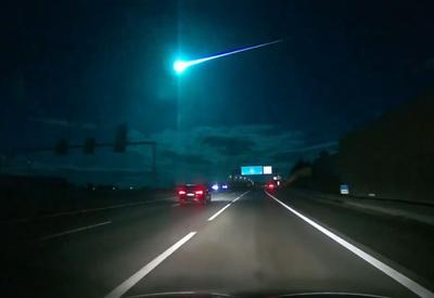 Meteoro cruza os céus de Portugal e Espanha; veja vídeos do momento