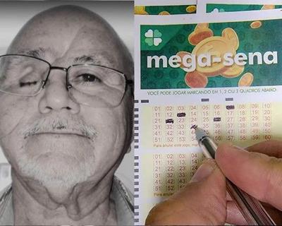 Mega-Sena: Idoso de Cuiabá morre 24 dias após retirar prêmio de R$ 201 milhões 