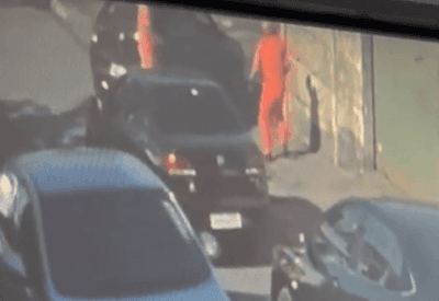 VÍDEO: Câmeras de segurança flagram momento em que gari baleado por empresário cai no chão