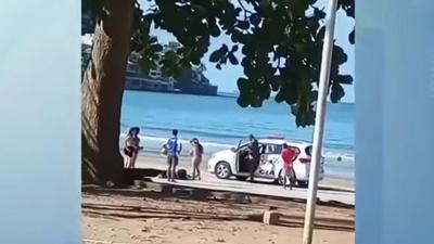 Turista é assassinado em tentativa de assalto em Guarujá, litoral de SP