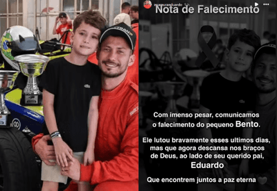 Piloto da Fórmula 1600 e filho morrem em acidente em rodovia de SP