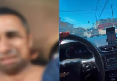 Motorista baleado faz vídeo pedindo ajuda após tentativa de sequestro