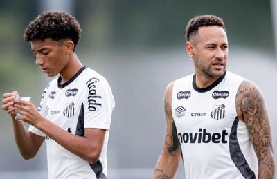 Robinho Jr. acusa Neymar de agressão durante treino do Santos
