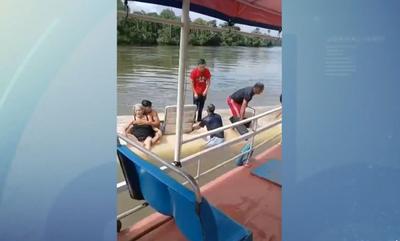 Criança morre após ônibus cair de balsa durante travessia no Pará