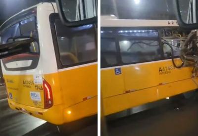 VÍDEO: Ônibus “zumbi” é flagrado trafegando em avenida no Rio