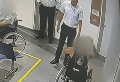 Paciente em cadeira de rodas é agredido por segurança em hospital de São Bernardo do Campo