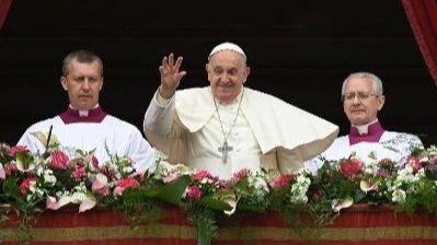 Papa Francisco celebra missa do Domingo de Páscoa após ausência na Via-Crúcis