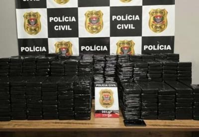 Polícia apreende 450 quilos de cocaína em caminhão de milho que ia à Cracolândia (SP)