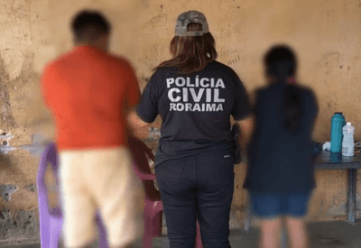 Casal é preso em Roraima por estuprar a filha desde os três anos de idade