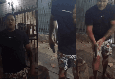  Policial penal atira em entregador após discussão em frente a condomínio, no Rio  