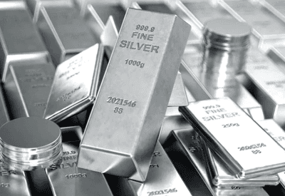 Prata supera US$ 75 pela primeira vez e registra novo recorde