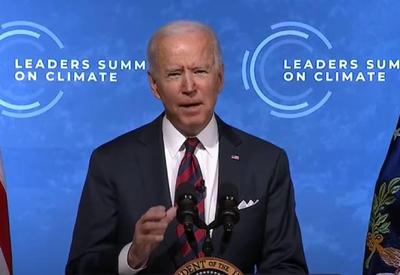 Joe Biden abre Cúpula de Líderes sobre o Clima