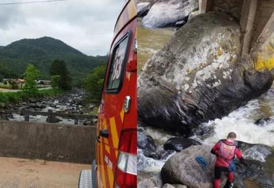 Corpo de criança de 9 anos que caiu em rio de Santa Catarina é encontrado 