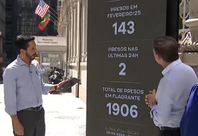 Nunes inaugura "Prisômetro" com 23 mil câmeras no Smart Sampa