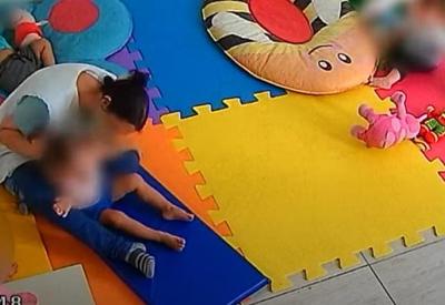 Flagrante: criança de 1 ano é agredida em escola de São Paulo