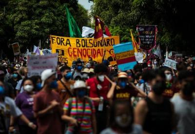 Cidades registram protestos contra Bolsonaro pela 3ª vez em 2021