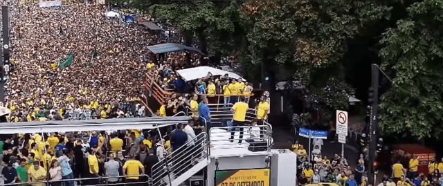 Manifestação de bolsonaristas na avenida Paulista em 7 de setembro (Divulgação)