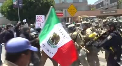 Protestos em Los Angeles se intensificam após Trump enviar Guarda Nacional