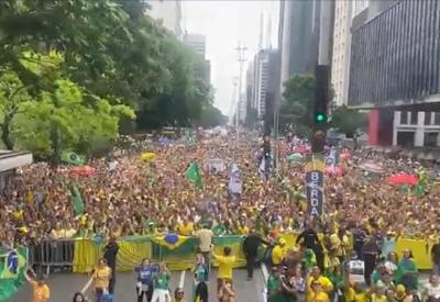 Direita realiza manifestação na Avenida Paulista com foco em anistia e críticas a Moraes; veja ao vivo
