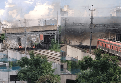 Moradores da Favela do Moinho fazem protesto e paralisam circulação de trens em São Paulo