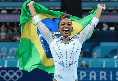 Rebeca Andrade é indicada ao 'Oscar do Esporte'