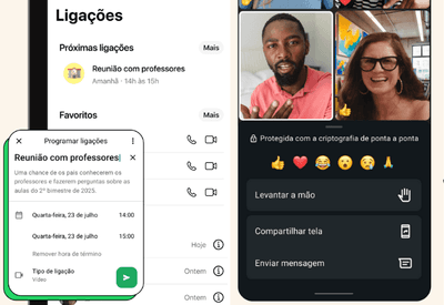 Nova função do WhatsApp permite agendar chamadas; veja passo a passo para usar