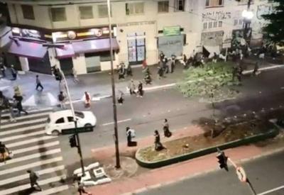 Vídeo mostra confusão e tumulto na região da nova "cracolândia"