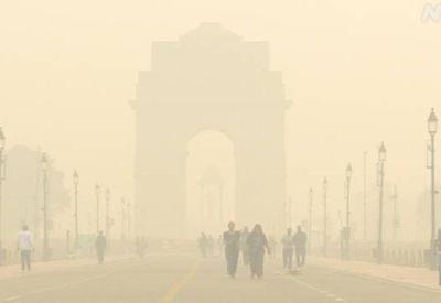 Nova Delhi fecha escolas devido ao nível perigoso de poluição