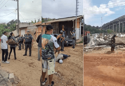 Reintegração de posse causa manifestação e deixa um ferido em Guarulhos