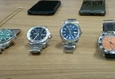 Integrantes de quadrilha especializada em roubos de relógios de luxo são presos