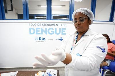 Rio de Janeiro inaugura três polos de atendimento para pacientes com dengue