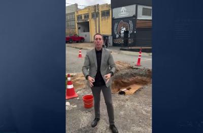 MP avalia denúncia contra prefeito acusado de danificar rua para gravar vídeo em Sorocaba (SP)