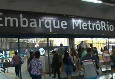 Roubo de cabos de subestação de energia suspende circulação do metrô no Rio