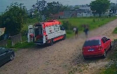 Homem rouba celular de ambulância do SAMU durante resgate no RS