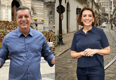 Eleições 2024: Rogério Santos (Republicanos) e Rosana Valle (PL) se enfrentam no 2º turno pela Prefeitura de Santos