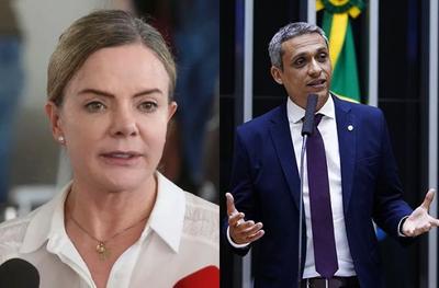 PGR se manifesta a favor de queixa-crime apresentada por Gleisi Hoffmann contra Gustavo Gayer 