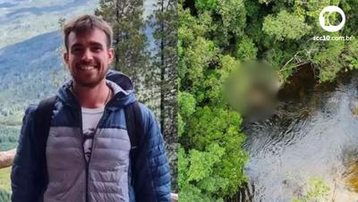 Turista argentino que sumiu em cachoeira de SC é encontrado morto