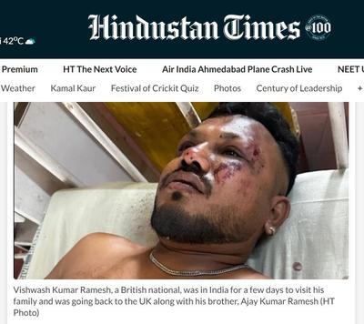 Vishwash Ramesh: quem é o sobrevivente do avião que caiu na Índia