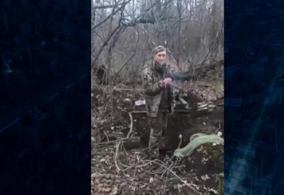 Vídeo mostra execução de soldado ucraniano que já estava rendido