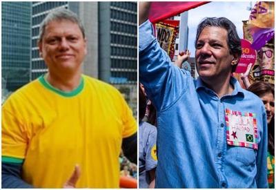 Tarcísio promete criação de empregos; Haddad defende investimento em tecnologia