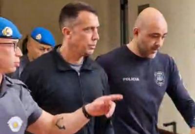 VÍDEO: veja momento em que tenente-coronel acusado de matar esposa é preso no interior de SP