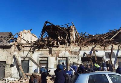 Terremoto de magnitude 6,4 provoca desabamentos na Croácia