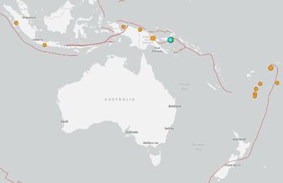 Alerta de tsunami é emitido para Papua-Nova Guiné após terremoto de magnitude 6,9