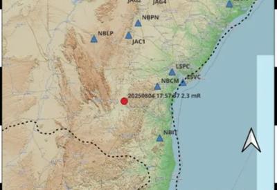 Tremor de terra de magnitude 2,3 é registrado em Maracás (BA)