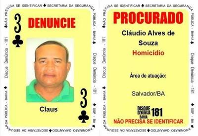 'Três de Paus' do Baralho do Crime é preso na Bahia